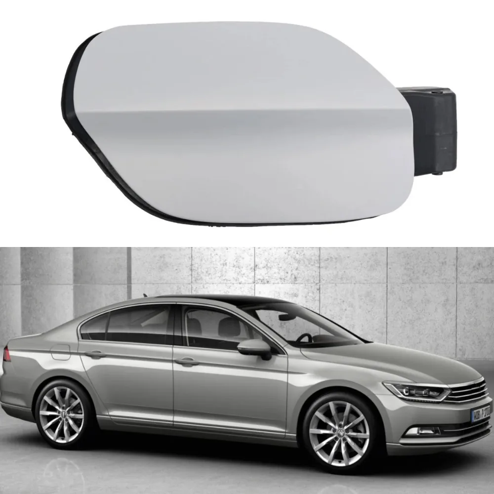 Fit For VW PASSAT B8 2015–2022 Fuel Oil Tank Cover Plug Petrol Cap Lid Gas Filler Assembly Unpainted 3GD809999 3G5809857C