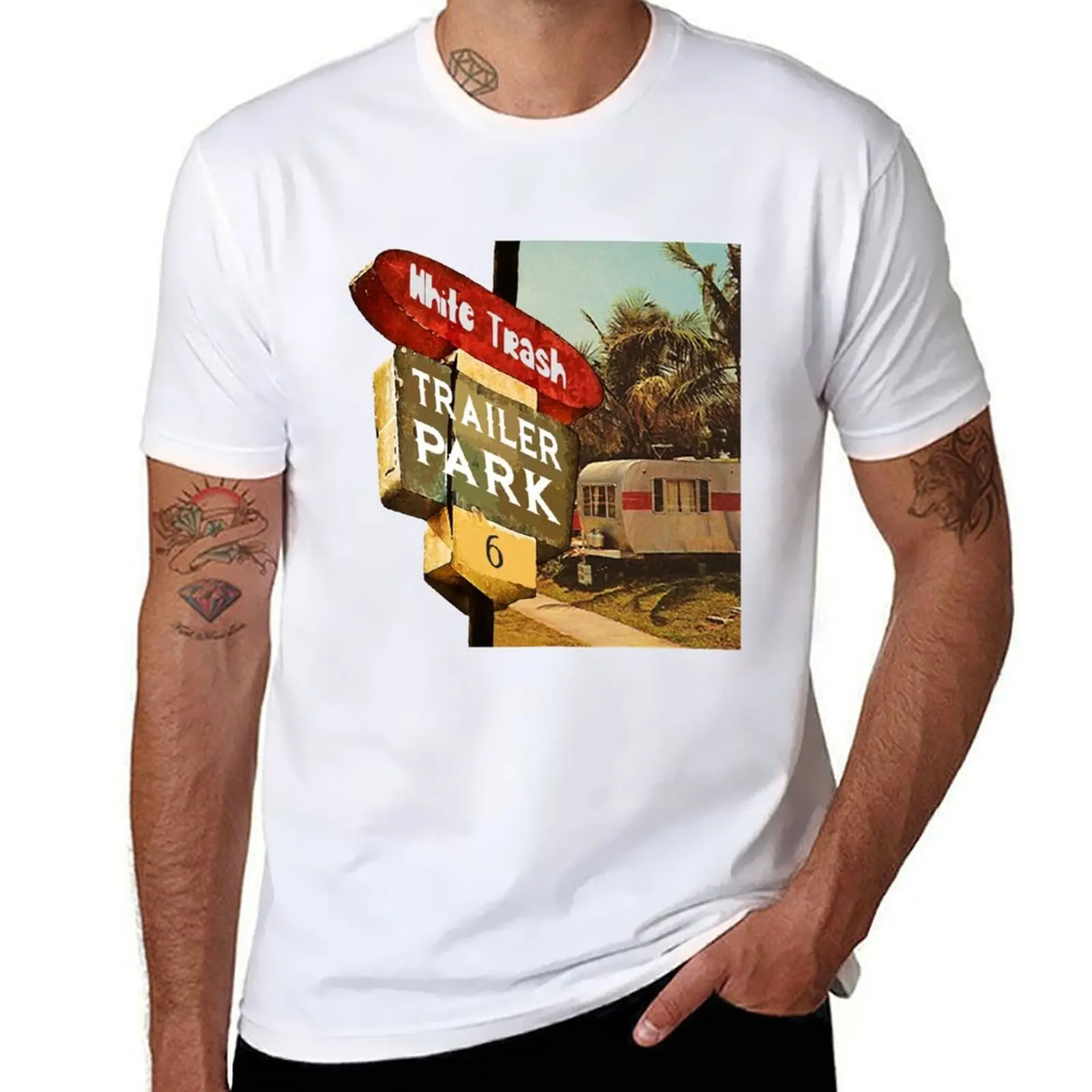 

TRAILER PARK T-Shirt t shirts for man slim fit t shirts for man cotton funny T-Shirt