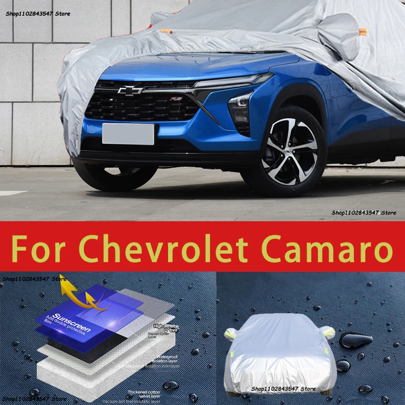 

For Chevrolet Camaro Outdoor Protection Full Car Covers Snow Cover Sunshade Waterproof Dustproof Exterior Car accessories