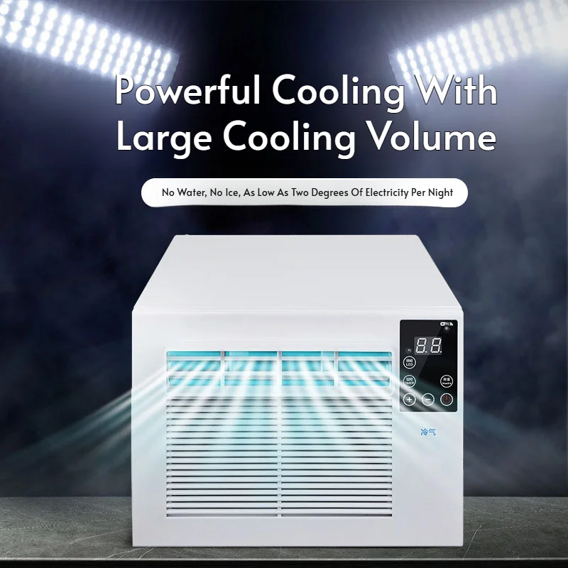 مكيف هواء محمول مع شبكة ضد الب - مراجعة Outdoor Camping Air Conditioner وسعره
