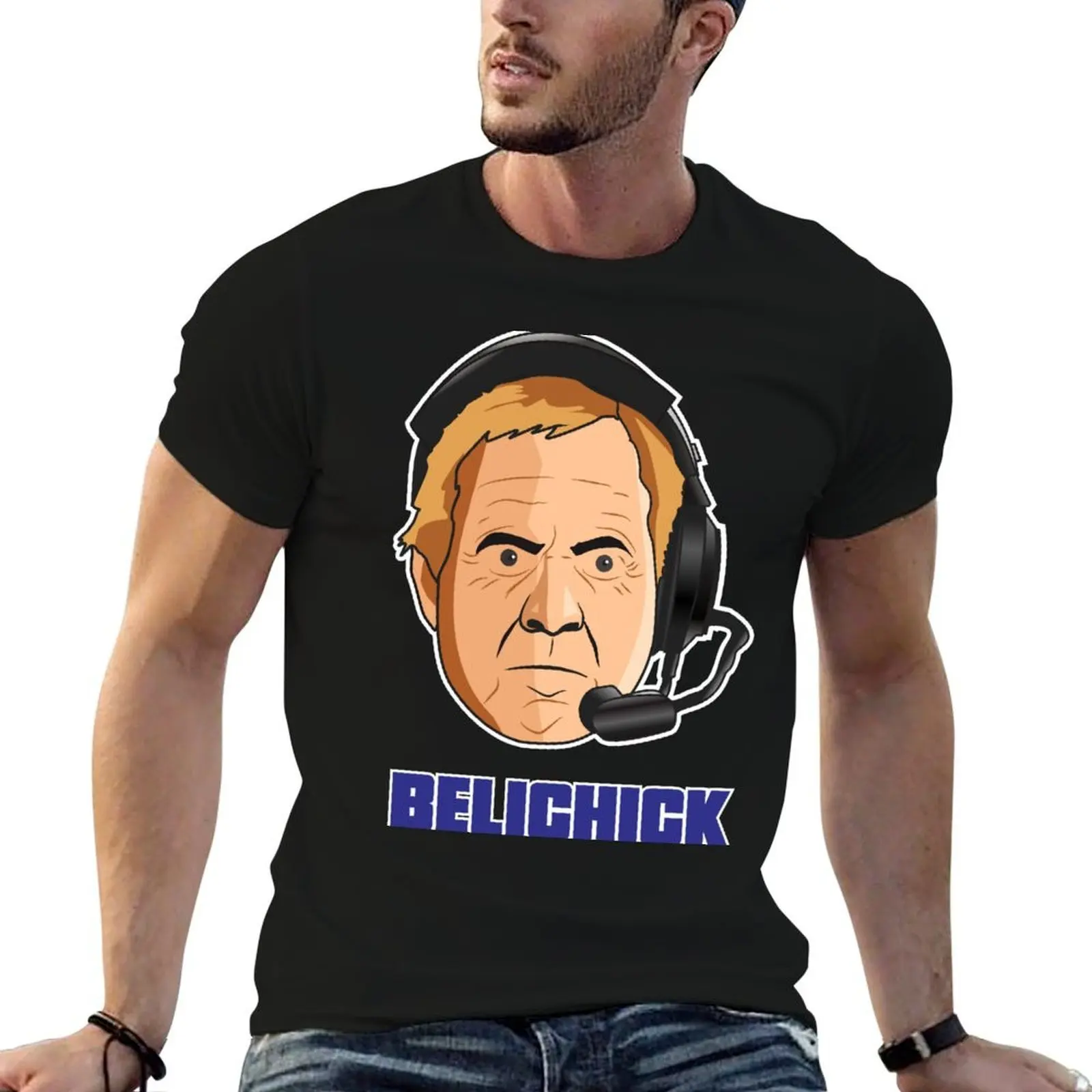 

t man graphic t belichick t T-Shirt shirts shirt man cartoon vector man cotton cotton 100% bill shirt