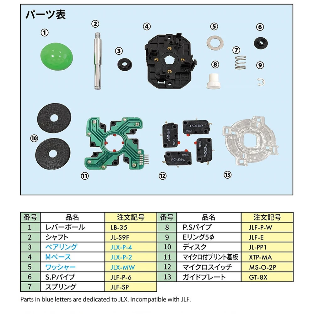 Original Neuester Sanwa JLX2-TP-8YT Joystick Authentische SANWA JLX Joysticks Ideal für Arcade Jamma MAME Spiele 12 Farben Verfügbar – Detail 3