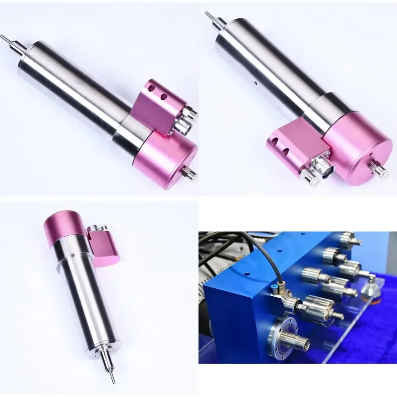 

AP01 Auto Tool Change BLDC Motor Spindle for 36V 250W Electric Grinding Spindle 38mm 40K RPM High Precision ER8 Collet