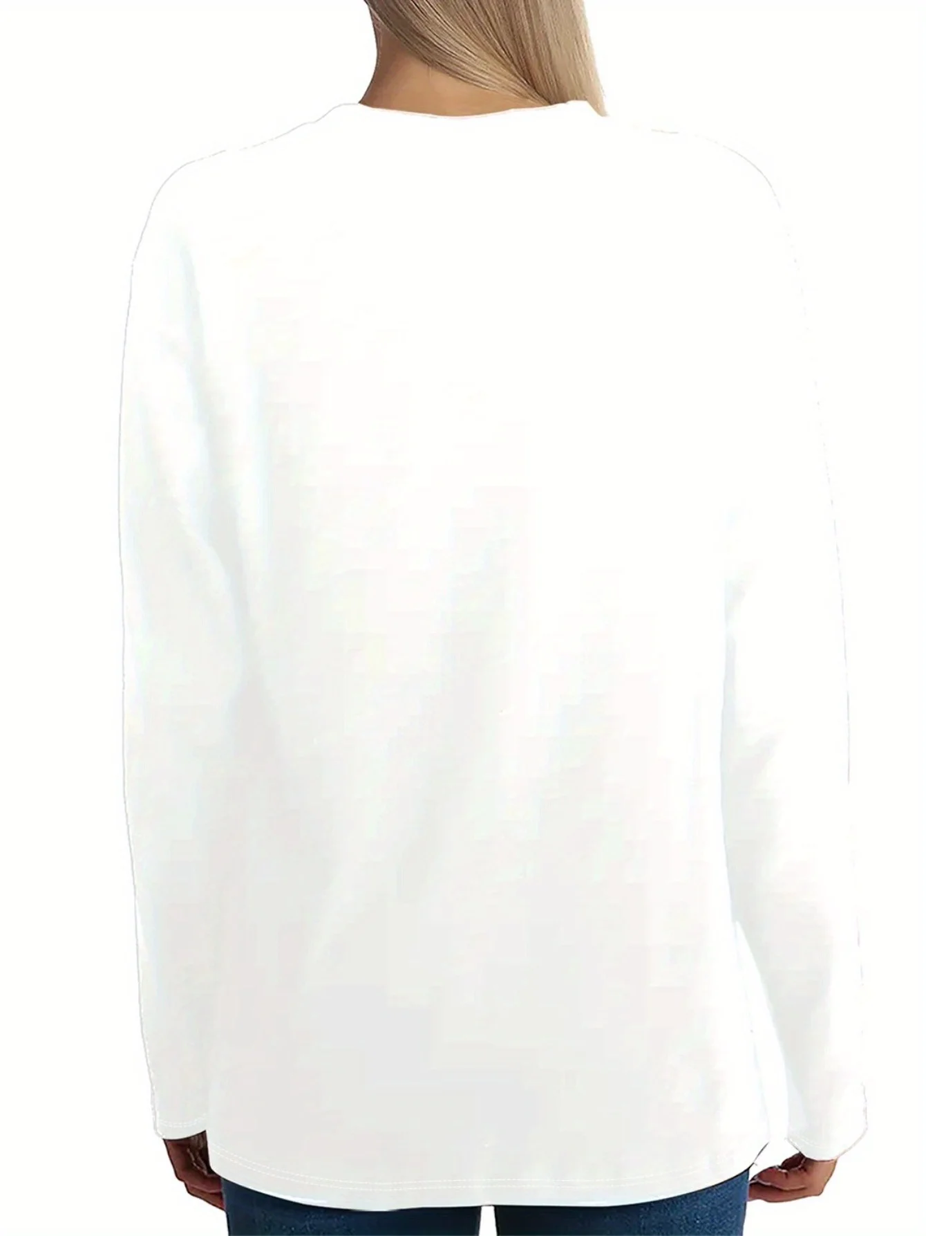 Langärmliges T-Shirt mit Rundhalsausschnitt