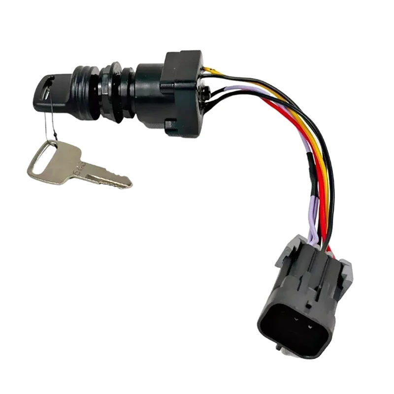 8M0133558 Lgnition Key Switch 6 Pin Marine For Mercury Outboard Top Control Box-Boom