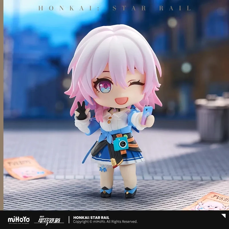 Honkai: Produits dérivés Star Rail, Cosplay 7 mars, ABS et PVC Clay Figure Game Rick, Pré-vente authentique