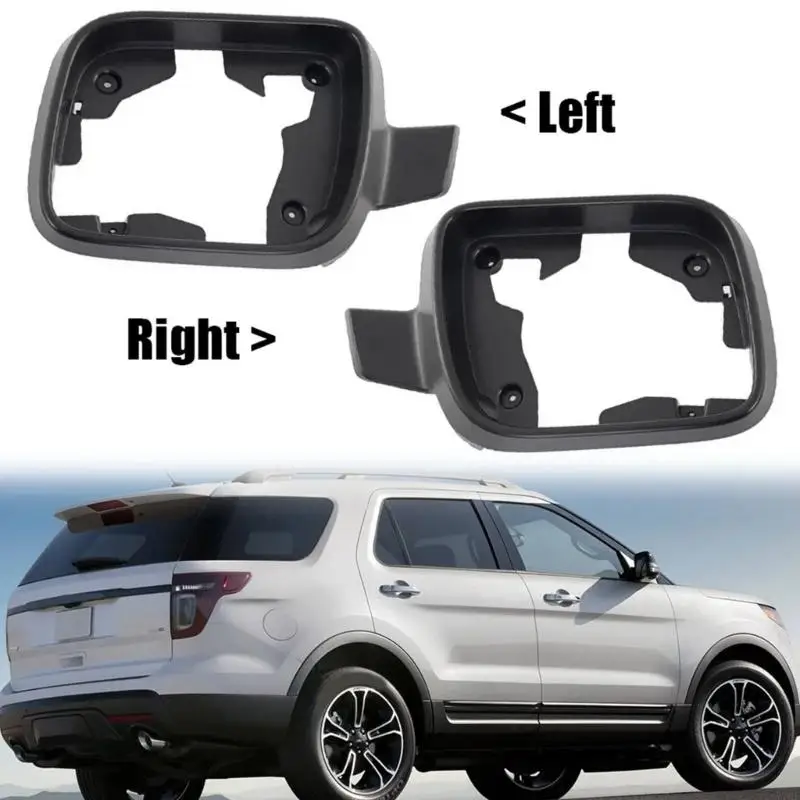 

77HF Сменный корпус зеркальной рамы, автозапчасти, простая установка для 2011-2019 гг., держатель стеклянной рамы дверного