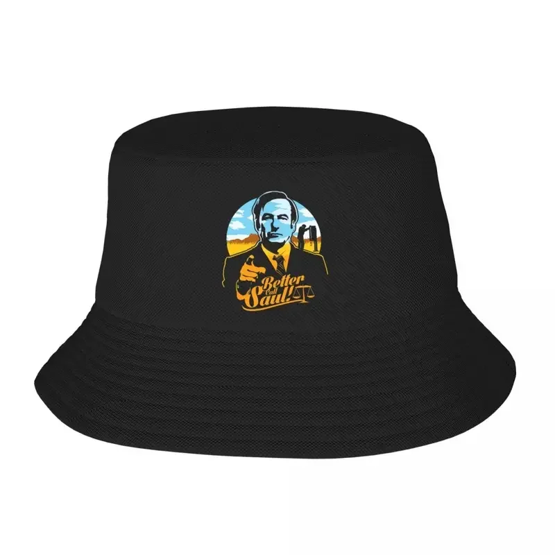 Sombrero de cubo personalizado Heisenberg, gorra de pesca para acampar, mejor llamada Saul, Sol al aire libre, Verano