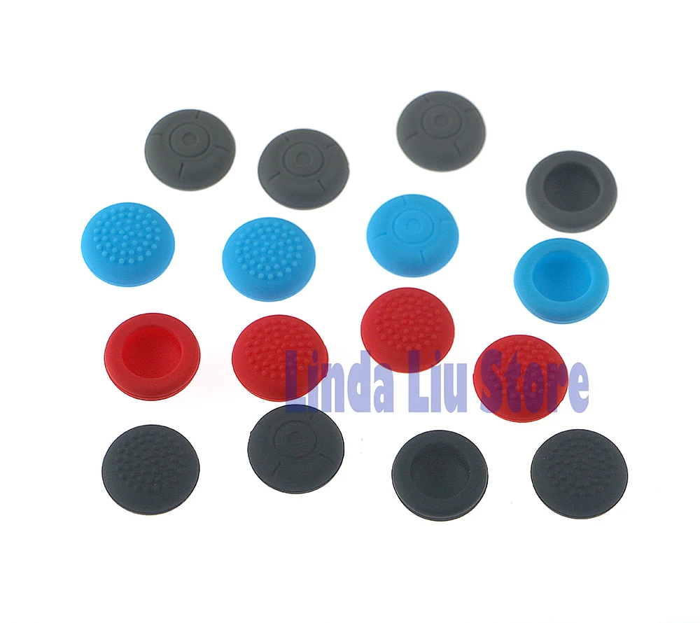 100pcs Silicone Thumb Grip Caps Gamepad low grips For Nintendo Switch NS Analog Joystick Cover Case