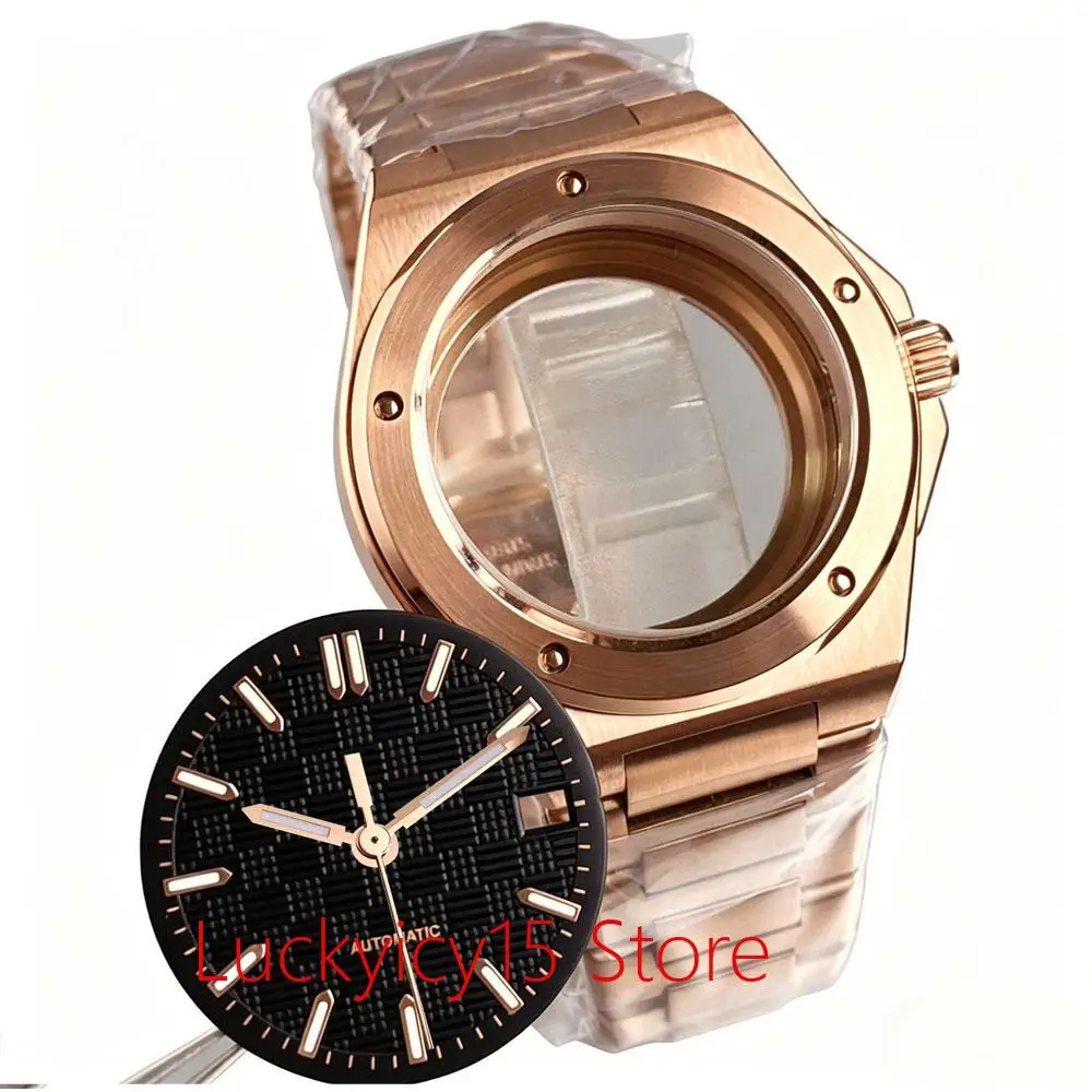 rose-gold-watch-case-face-hands-set-sapphire-glass-fit-nh35-nh36-movement-watch-dial-accessories-200m-waterproof-watch-parts