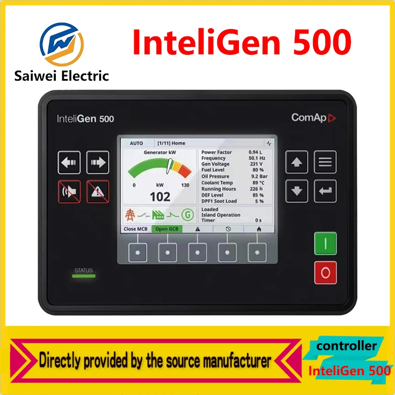 Comep InteliGen500 G2 Parallel Controller Diesel Generator Set Display Control Module IG500