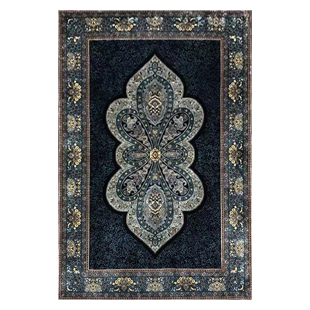 

Silk Carpet Turkey Design Oriental Silk Rug Decorate Mat 3'X4.5'