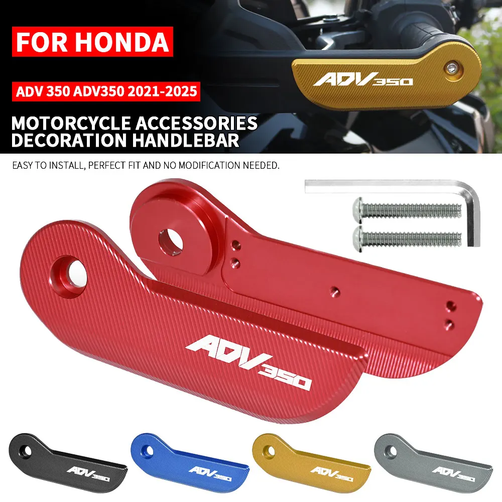 

FOR HONDA ADV 350 ADV350 2021-2025 Motorcycle Handguard Wind Shield Hand Guards Decoration Handlebar Cap Hand Shield Protector