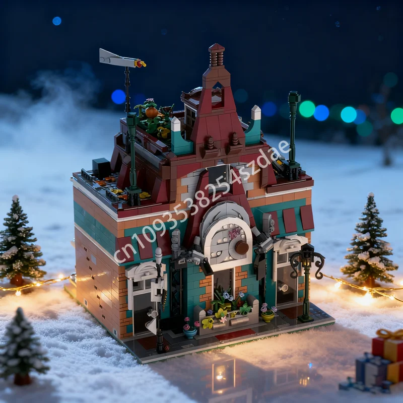 

2533pcs MOC Street Club Camden Town Modulared Model Building Blocks Toy Architecture Creative Christmas Gifts Idea Brick Kids