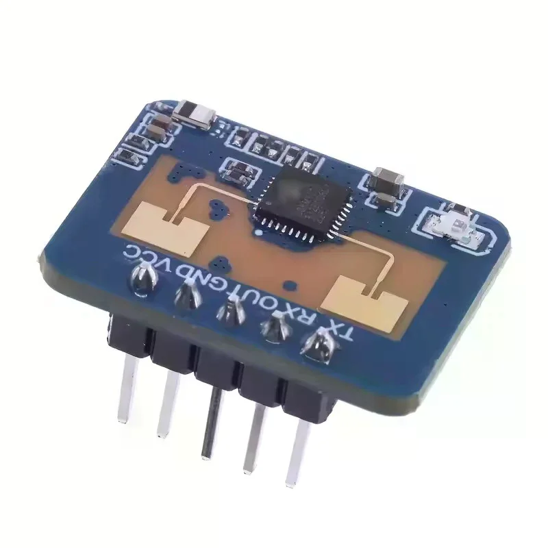 LD2410C 24GHz Human Presence Sensor FMCW Radar Module Body Heartbeat Detection High Accuracy Motion Induction