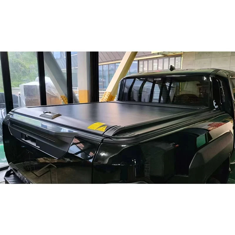 High Quality Manual Retractable Aluminum Roller Shutter Tonneau Cover For Tasman SsangYong Musso EV