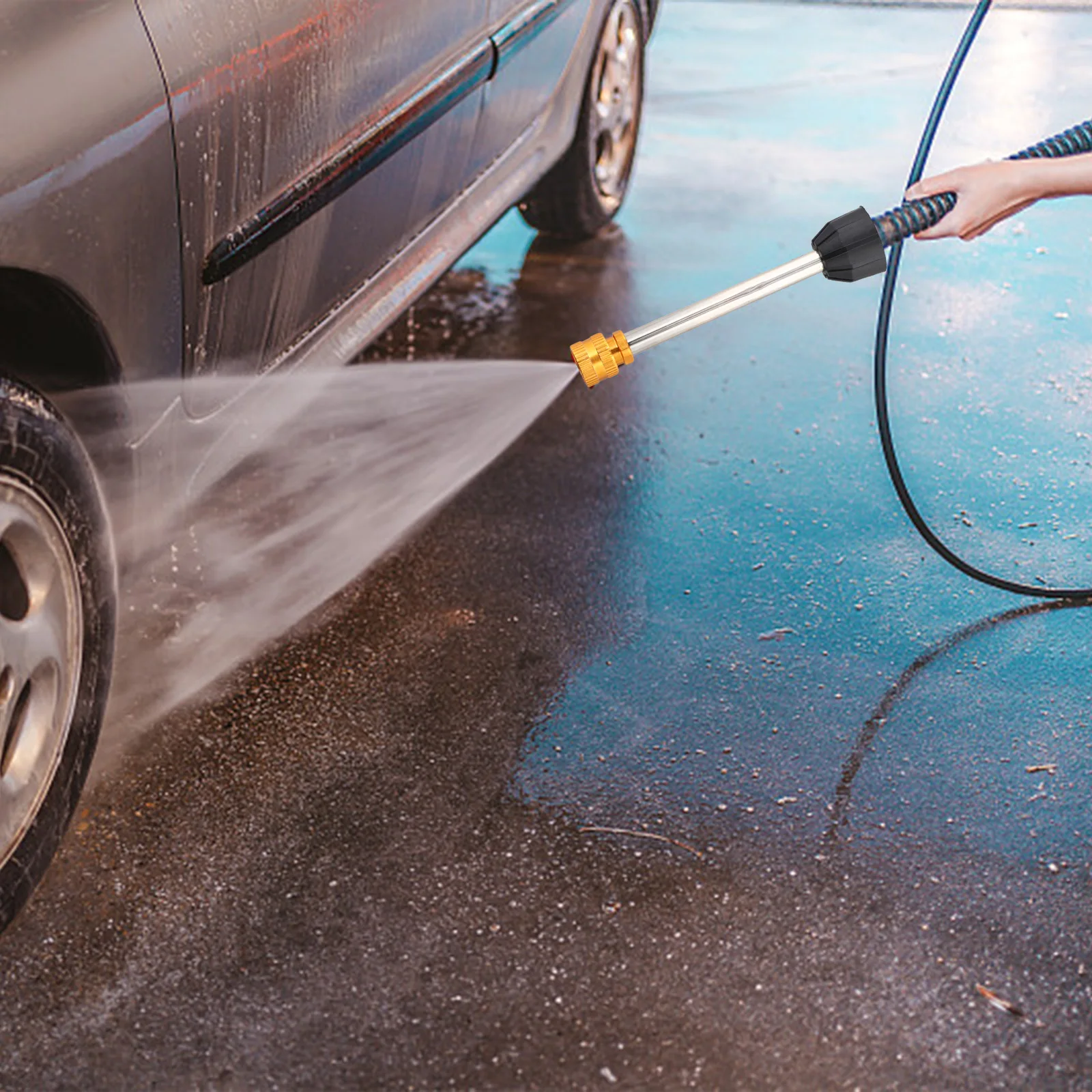 Car Washing Garden Irrigation As Shown Car Washing Nozzle Extension Rod Car Wash Accessory Threaded Connection
