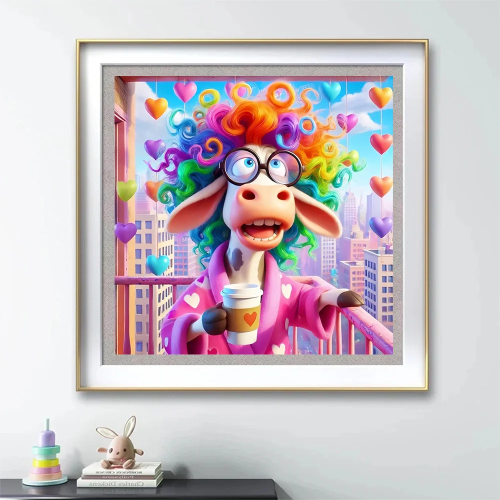 Evershine DIY 다이아몬드 페인팅 소 동물 풀 - Photo Mosaic Print 리뷰 및 가격