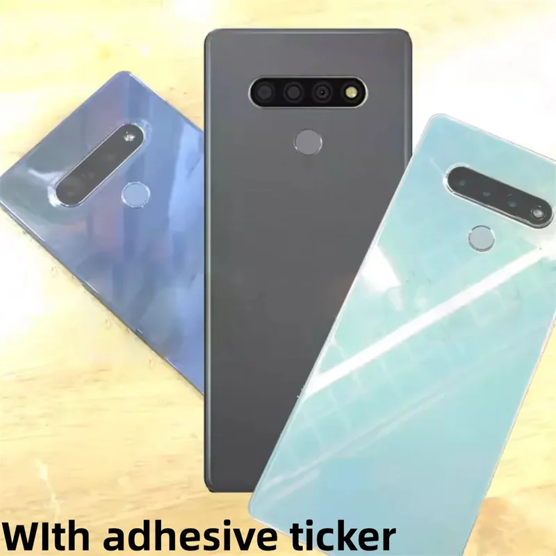 

Back Glass back cover case for LG Stylo6 Q730 Q730TM Q730AM Q730VS Battery cover Housing Repair Parts With Adhesive Sticker Door
