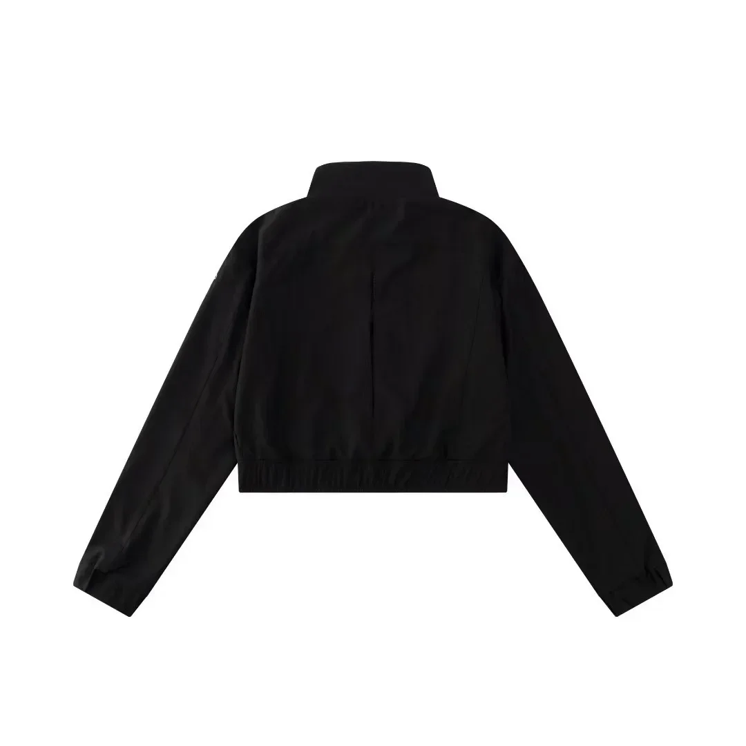 Goddess Women's Yoga Quick-drying Stand-up Neck Sports Jacket Thin Windproof Outdoor Running Fitness Long-sleeved Yoga Jacket