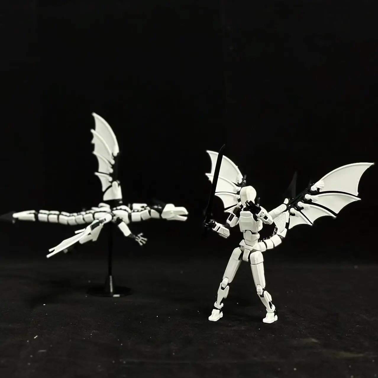 デスクトップ装飾 3D プリント T13 アクションフィギュアトランスフォーマーフライングドラゴンダミーアクションフィギュアモデル多関節可動