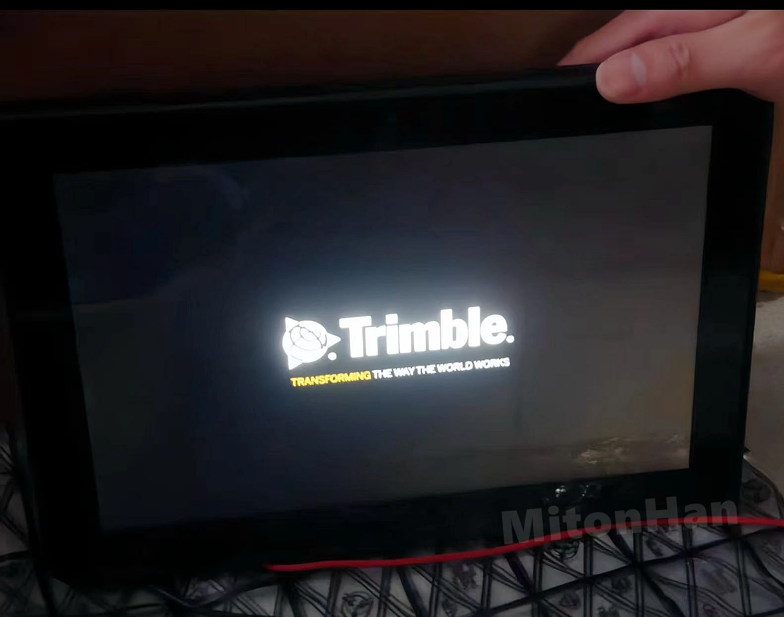 Numériseur d'écran tactile en verre, 5 ", R105006B