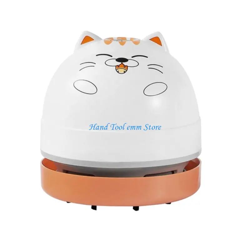 H37F Desktop Vacuum Cleaner Adjustable Handheld Small Vacuum Cleaner for Desktop