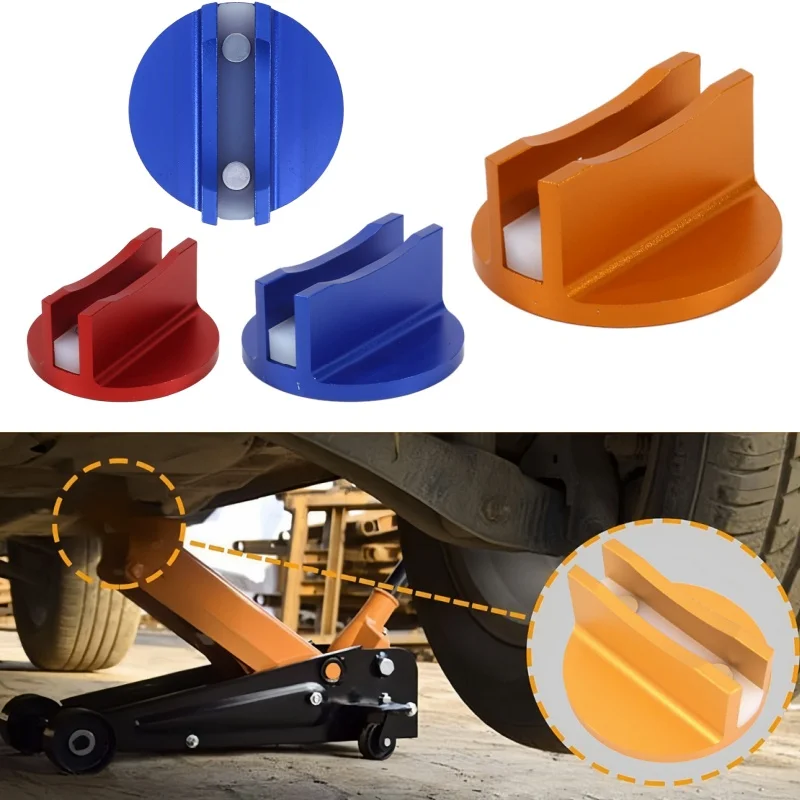 

Magnetic Pinch Weld Jack Pad Universal Weld Jack Adapter Lifting Frame Rail Protector for Most Model Cars