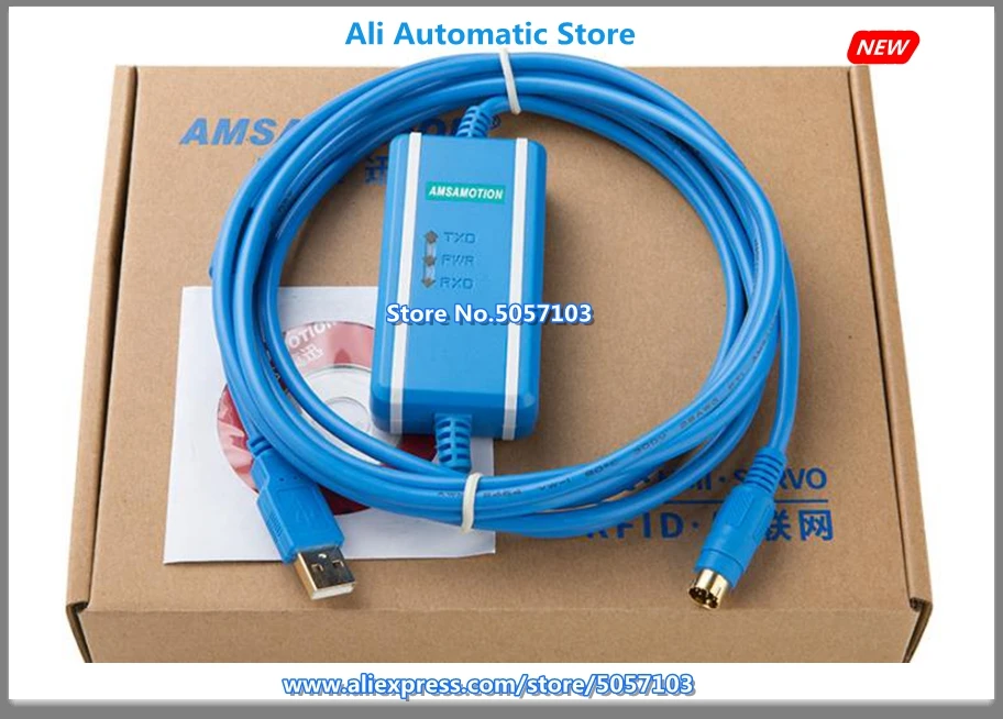 FX-USB-AW+ PLC FX3U FX3GA Series Programming Cable Lsolation