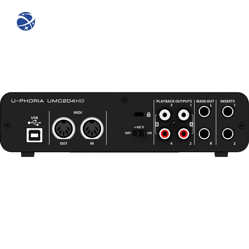 

YYHC UMC204HD Professional recording USB sound card external computer live band arrangement