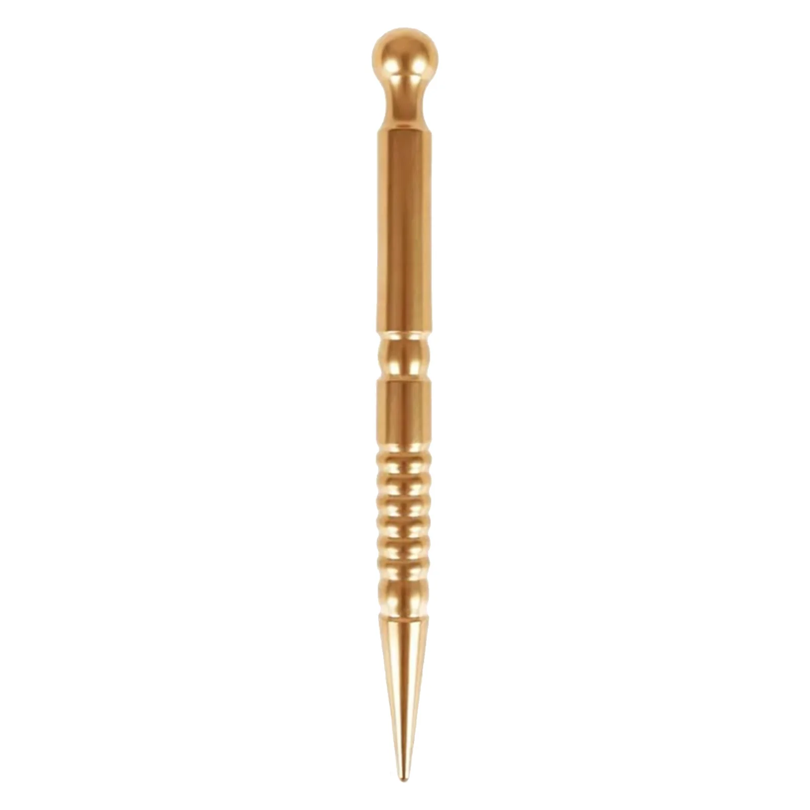

Ear and Body Point Probe Pen Small Acupoint Massage Stick Pure Copper Acupressure Pen for Eye Acupressure Face Skin