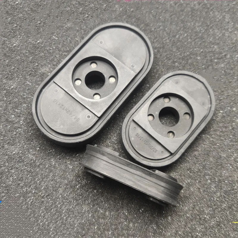 Flat Cylinder Piston Ring, Oval Integral Piston Two-way Sealing Ring 84*42/63*36/54*26 Oil Seal