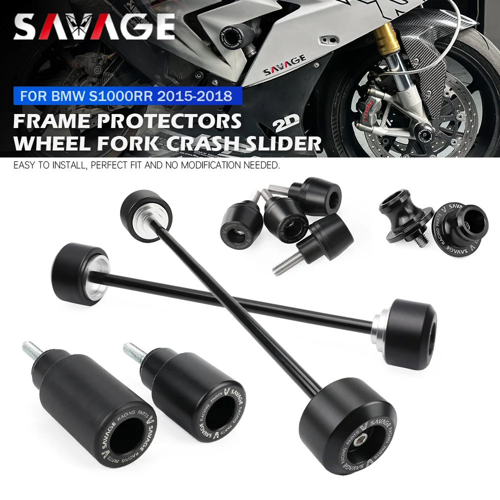 SAVAGE S 1000 RR 2015-2018 Frame Sliders Set