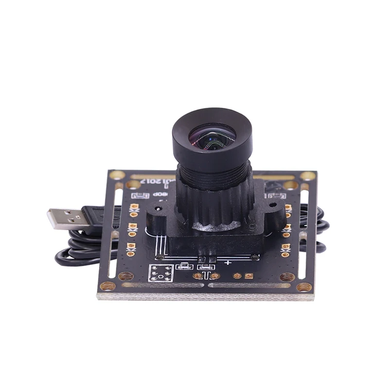 38mm 1080P PS5268 HD Camera Module with 95Degree Distortionless Embedded Manual Focus Drive distortionless PCBA for PC & MAC