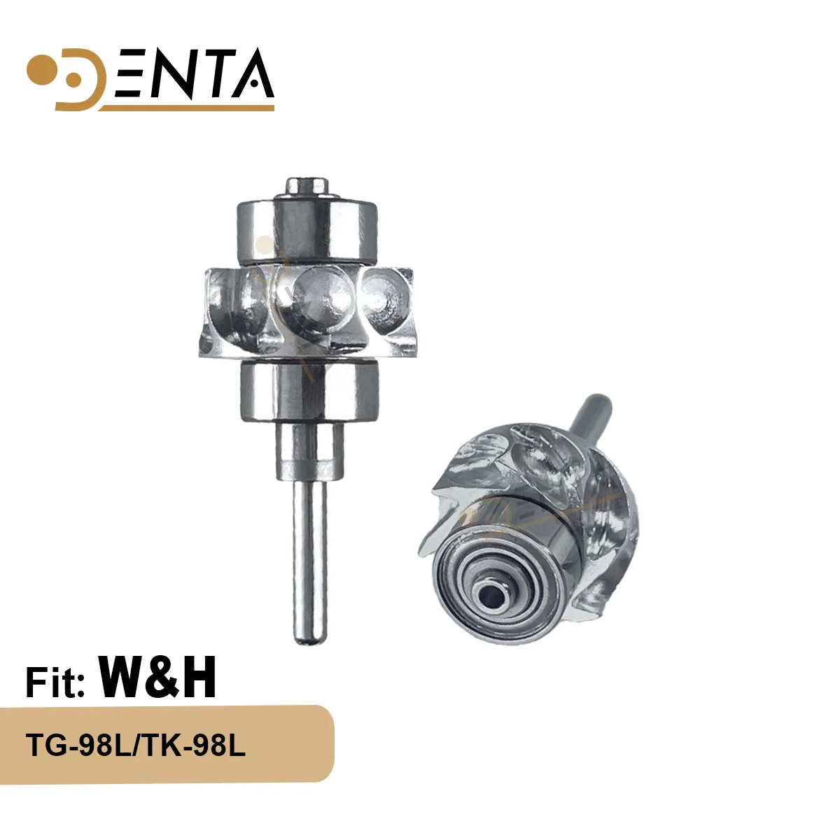 

W8 Dental High Speed Handpiece Turbine Cartridge Rotor Fit W&H TG-98L/TK-98L Push Button Handpiece Ceramic Bearing Cartridge