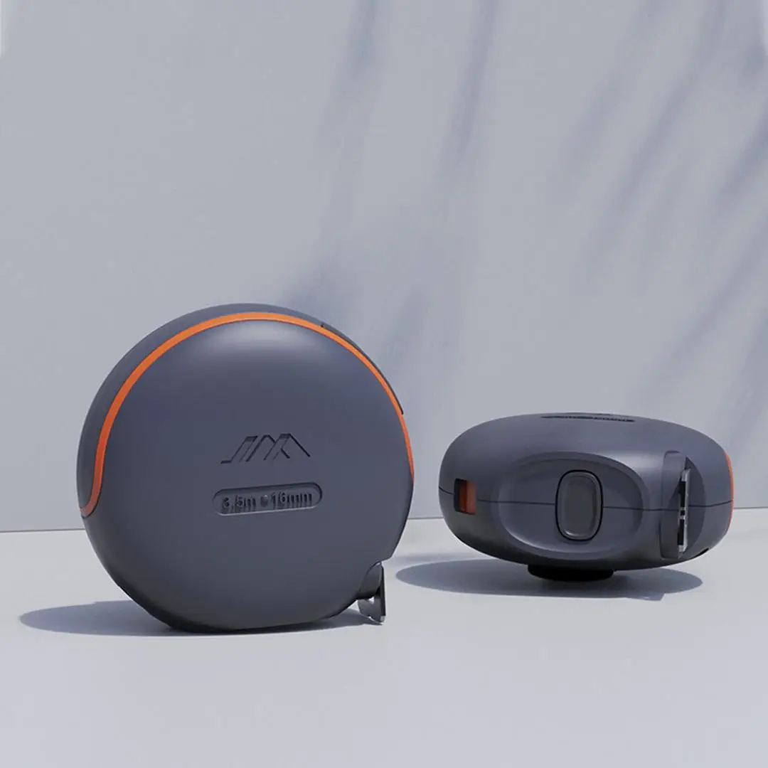 JIMIHOME 5.5 M/3.5 M Retractable วัดเทปล็อคด้วยตนเองเทปวัด Anti-Rust & Anti-Scratch ในครัวเรือนเครื่องมือวัด