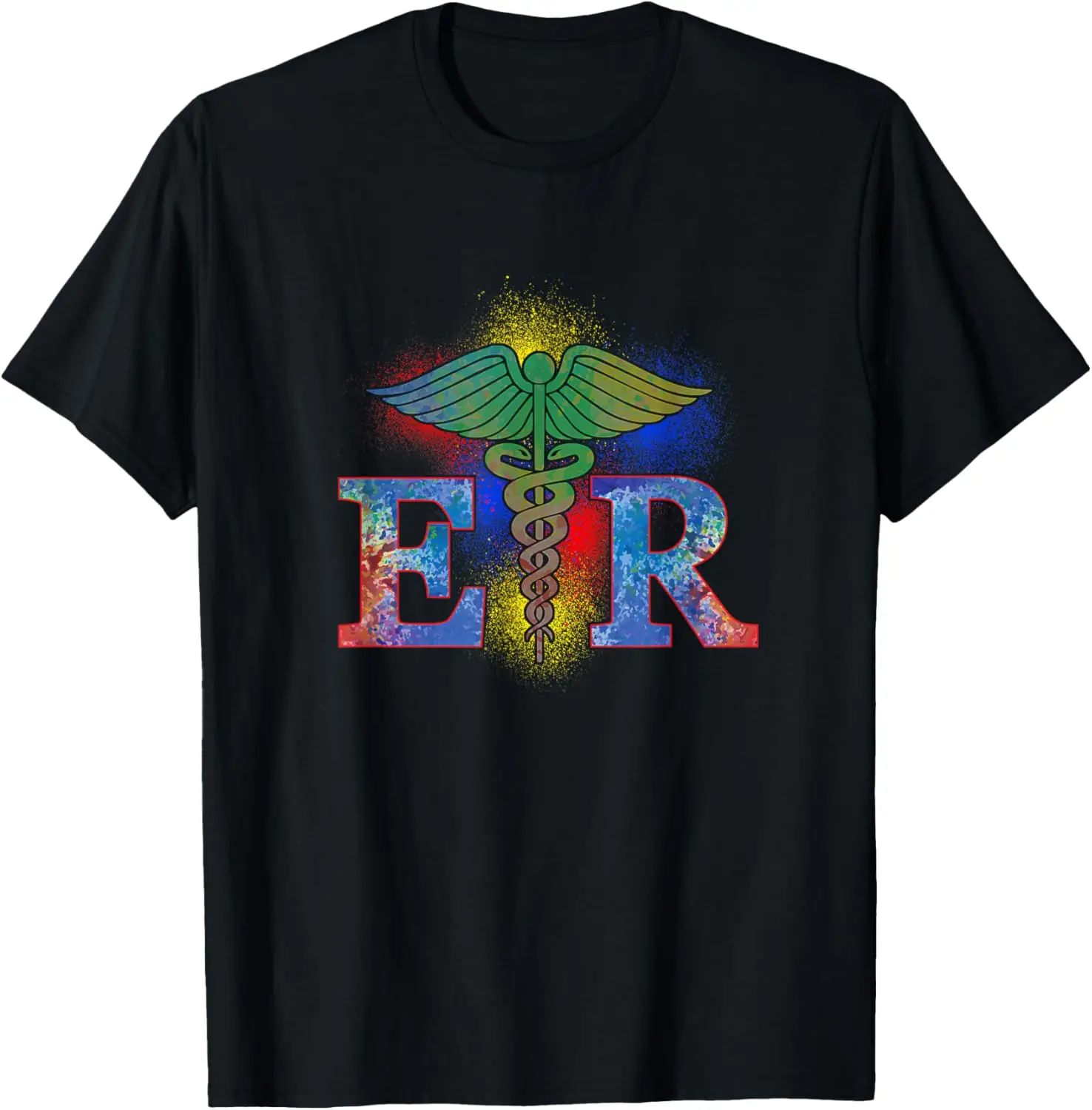 ER Nurse Illustration Design Emergency Nurses Day Nursing T-Shirt