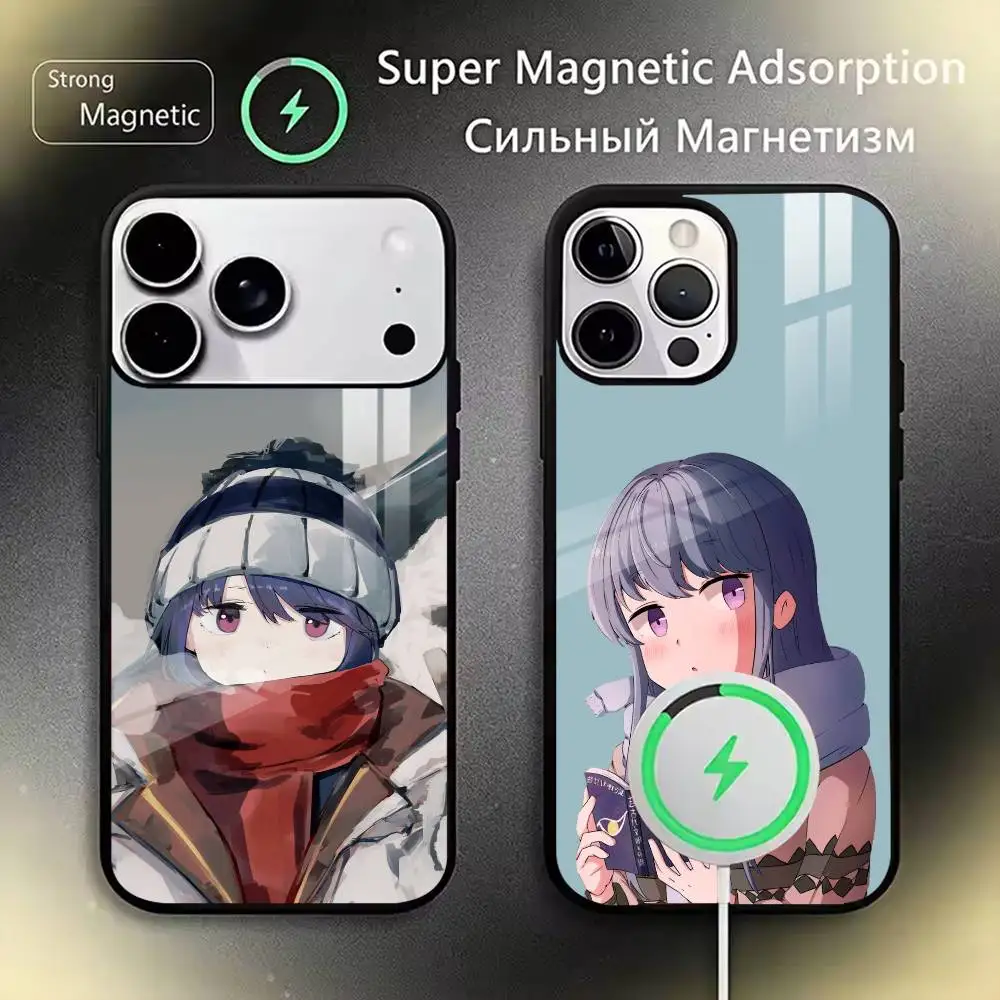 

Rin Shima Phone Case For iPhone17,16,15,14,13,12,11 Plus,Pro Magnetic For Magsafe Wireless Charging