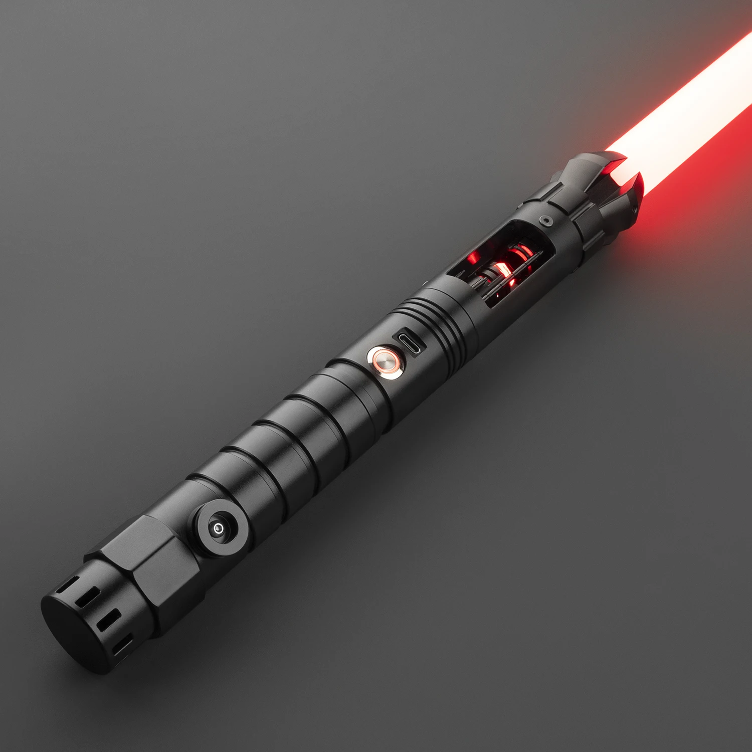 

LGT Saberstudio Crystal Light saber Sensitive Smooth Swing Metal Hilt FOC FX тяжелый дуэлированный светильник Saber Infinite Color Change