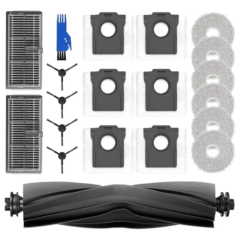 

【HIGH GRADE】For Dreame L10s Pro Ultra/ L10 Ultra Robot Vacuum Cleaner Main Side Brush Hepa Filter Mop Cloth Dust Bags Spare Part