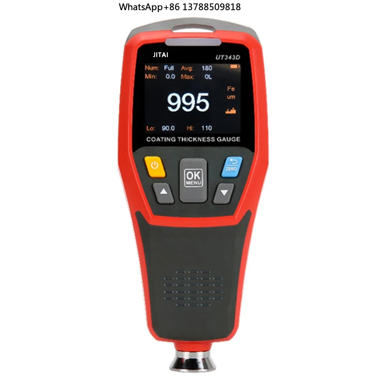 Factory Digital Car Paint Tester Coating Thickness Gauge in Stock Thickness Gauge Meter view 4