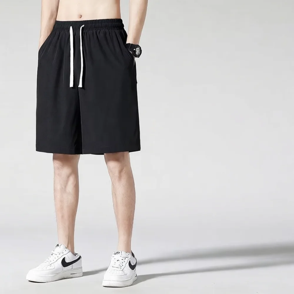 Casual Summer Mens Sports Shorts Quick Dry Loose Fit Breathable Athletic Fitness Training Gym Jogging Workout Sweatpants