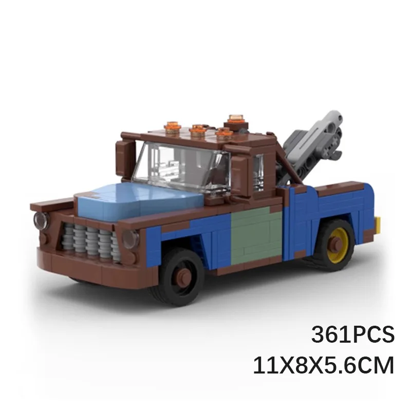 New in City Truck Chevroleted Trailer Tiny House Technical Car Model Building Blocks Toys For Kids Adults Christmas Gift