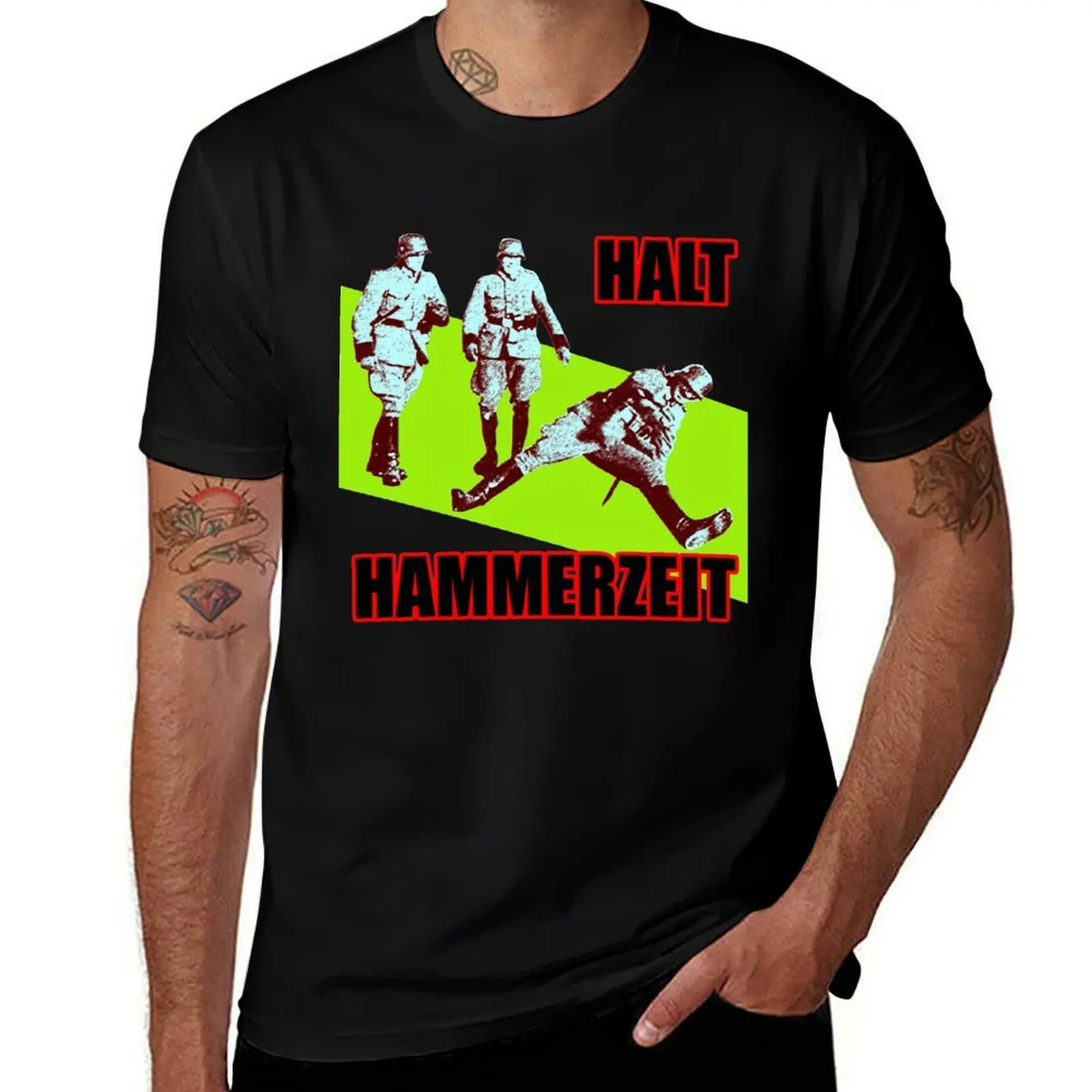 

Halt Hammerzeit T-Shirt Funny t-shirts man t shirt oversize t-shirts man clothes mens graphic t-shirts big and tall
