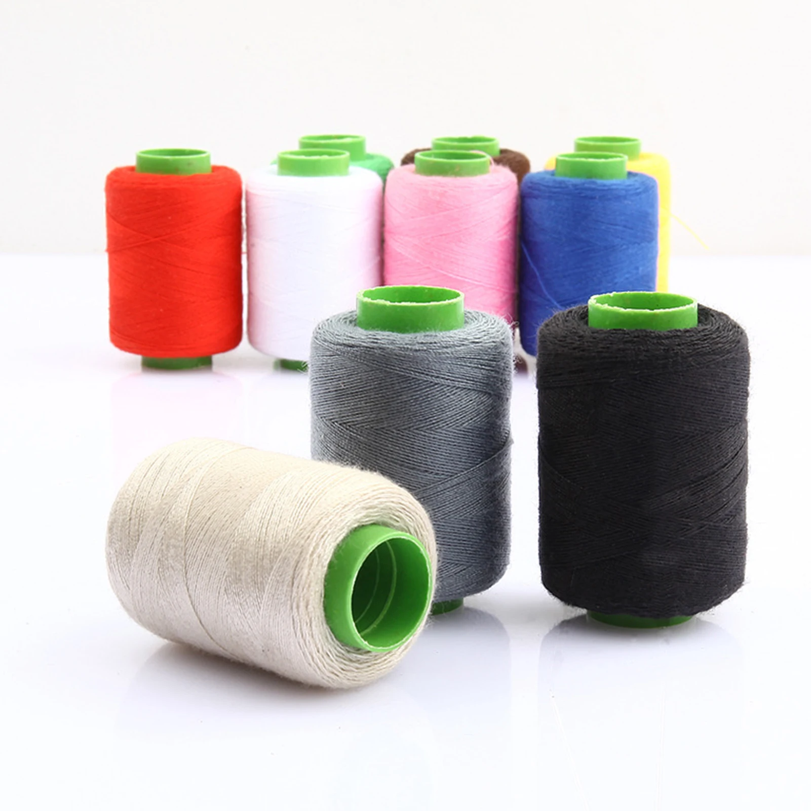 Handy Polyester Sewing Threads Wear-resistant Small Size Household Thread for Hand Stitching Quilting Sewing Machine