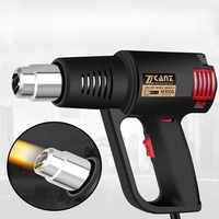 2000W Second Gear Heat Gun Automotive Film Baking Gun Portable Thermal Blower Industrial Drying Electric Power Tools Repair Tool