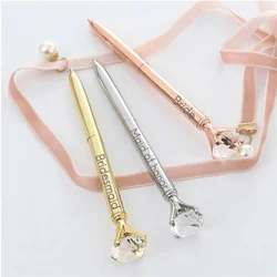 Bride to Be Pen Bachelorette hen Party wedding engagement Bridal Shower Will you be my Bridesmaid maid of honor Proposal Gift
