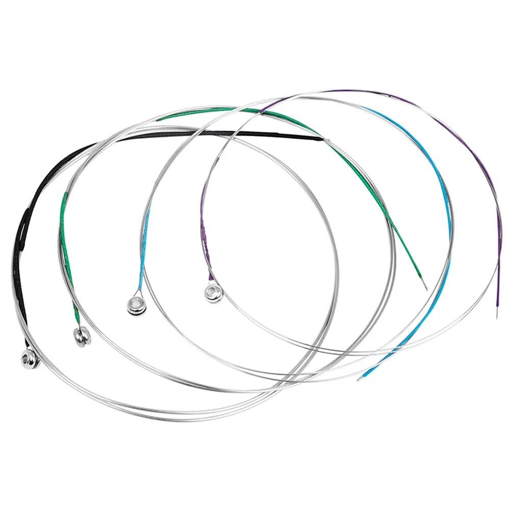 

4pcs Violin String Set Nylon Strings Replacement Parts Universal Accessories Metal Cores Standard Tension Beautiful