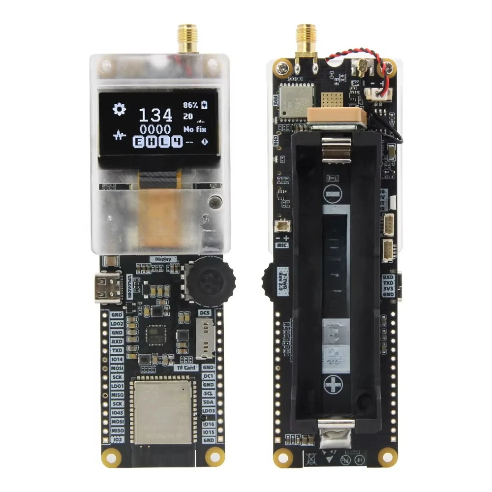 T-TWR Plus ESP32-S3-WROOM-1 High-Integrated All-in-One LoRa Module for Walkie-Talkie Supports Wi-Fi Bluetooth 5.0