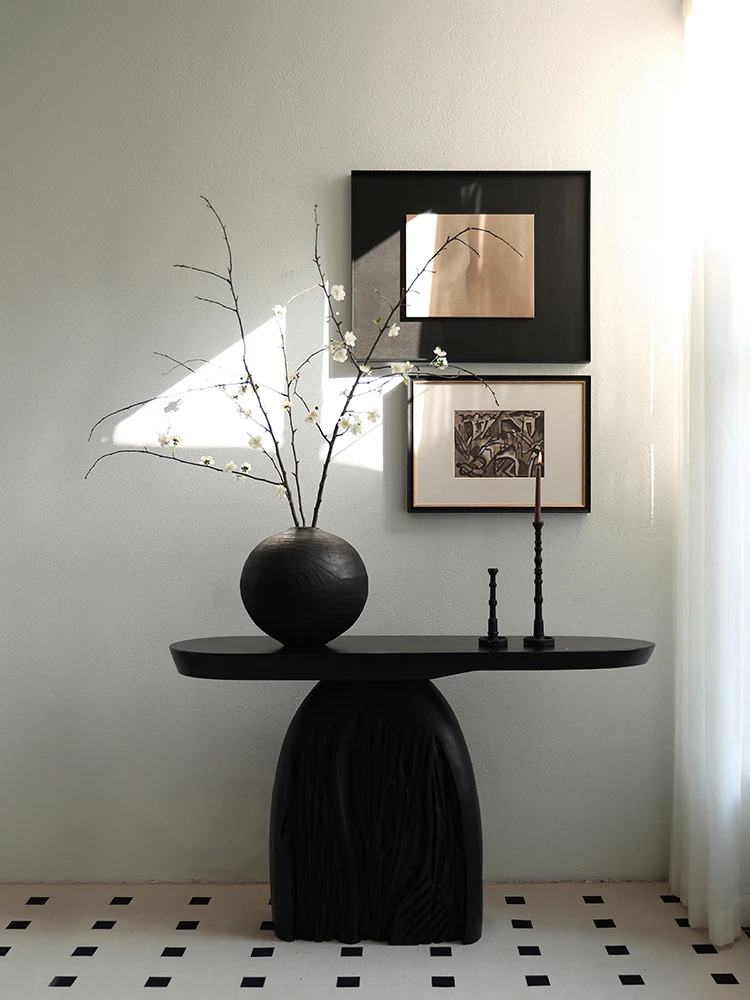 Wabi-Sandy Wind Eingangstisch Retro dekorative Verzierung